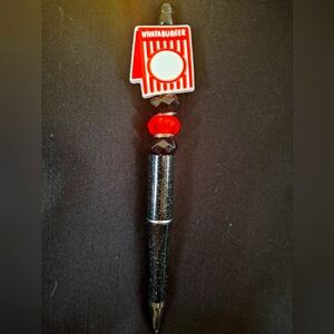 Whattaburger Black and Red Office Stationery Set